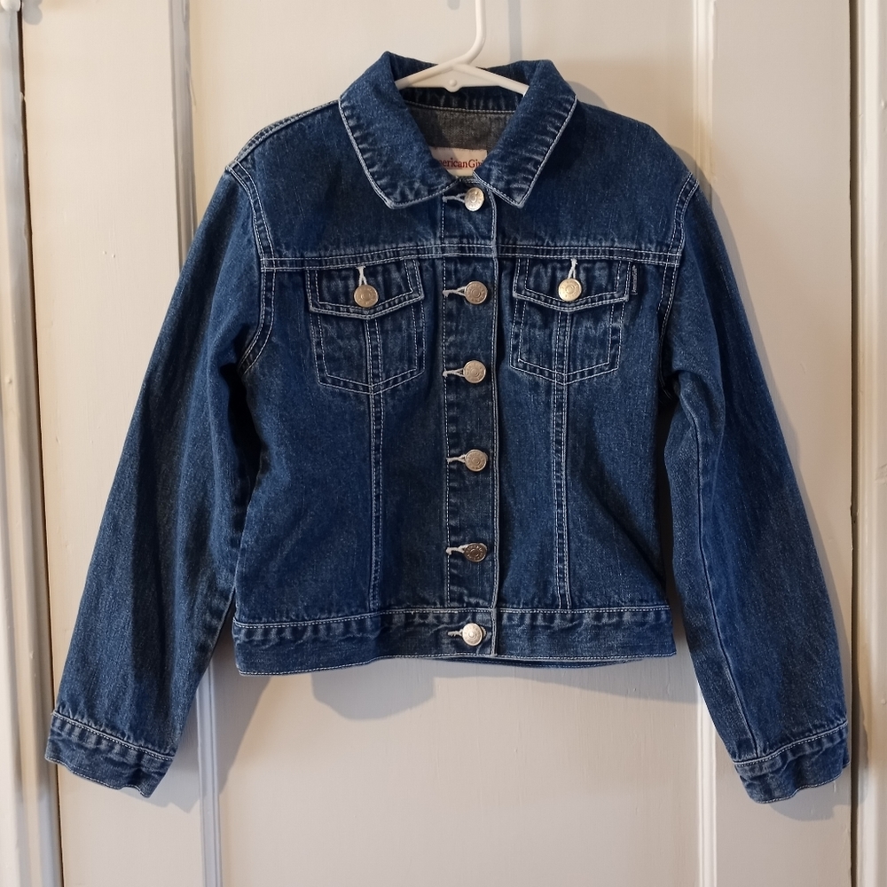 American Girl Jean Jacket Girls Size Small